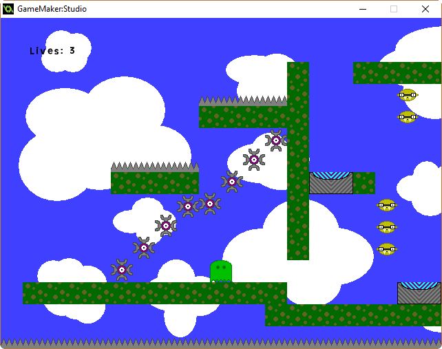 Screen shot of the game
