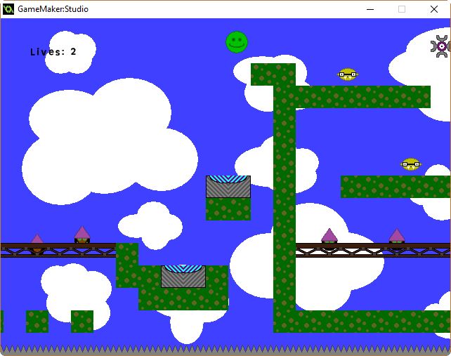 Screen shot of the game