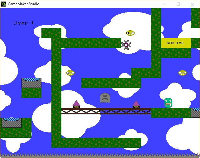 Screen shot of the game