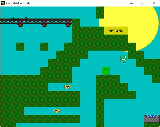 Screen shot of the game