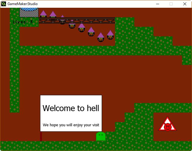 Screen shot of the game