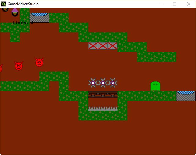 Screen shot of the game