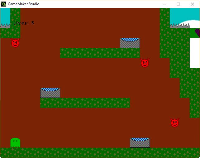 Screen shot of the game
