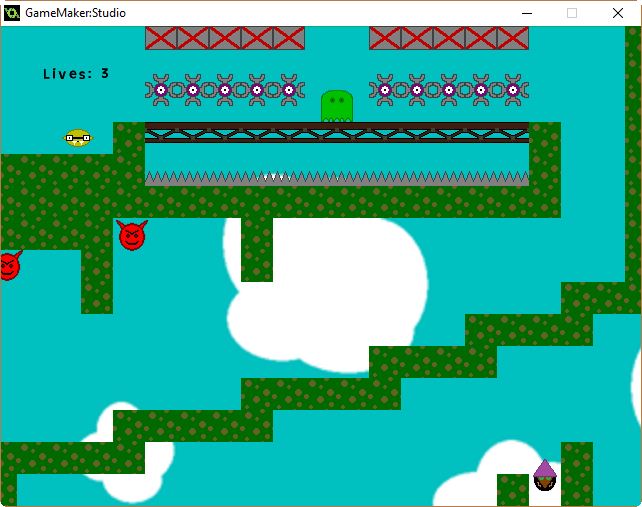 Screen shot of the game